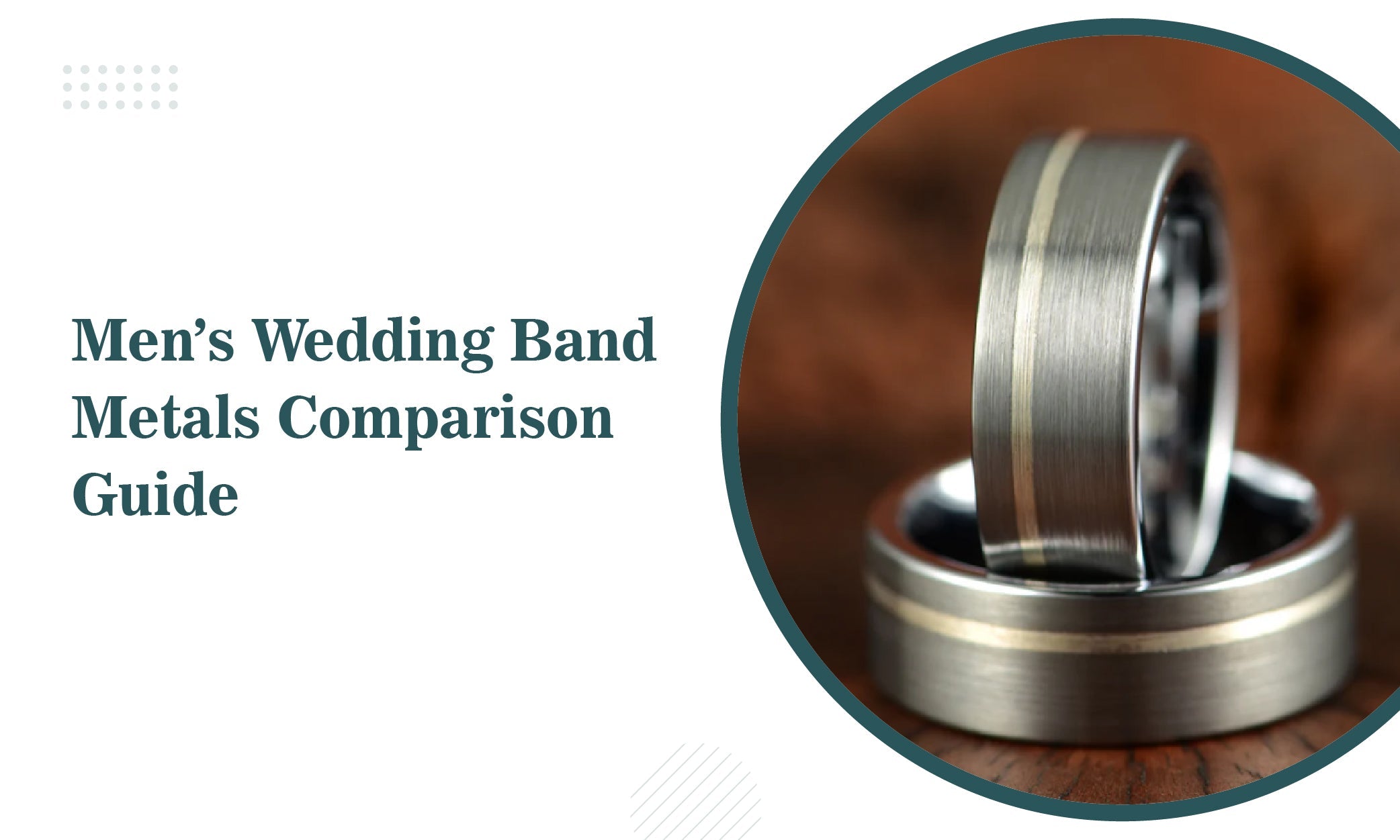 Men’s Wedding Band Metals Comparison Guide