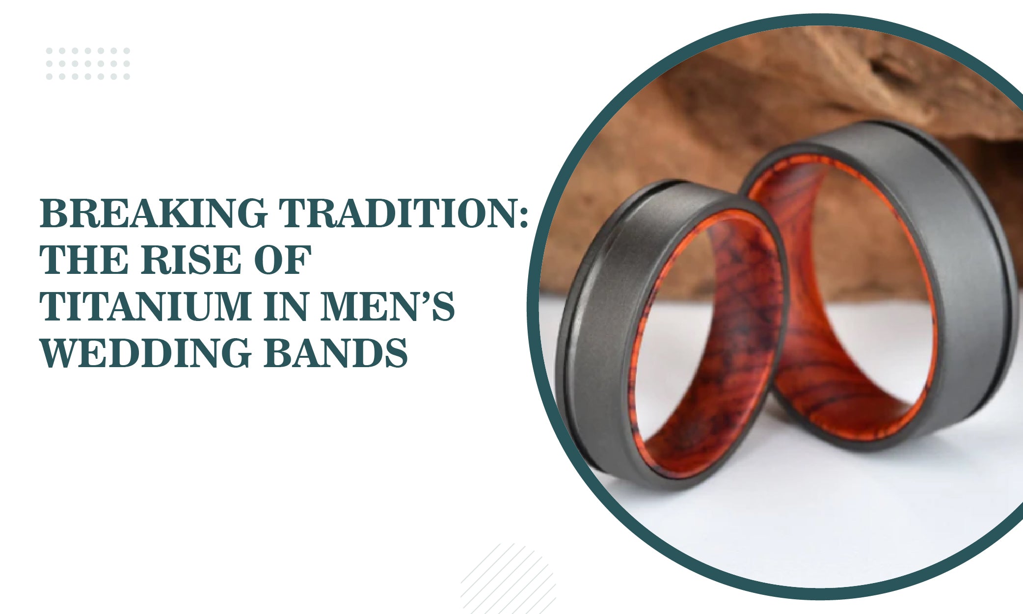 The Rise Of Titanium In Men’s Wedding Bands